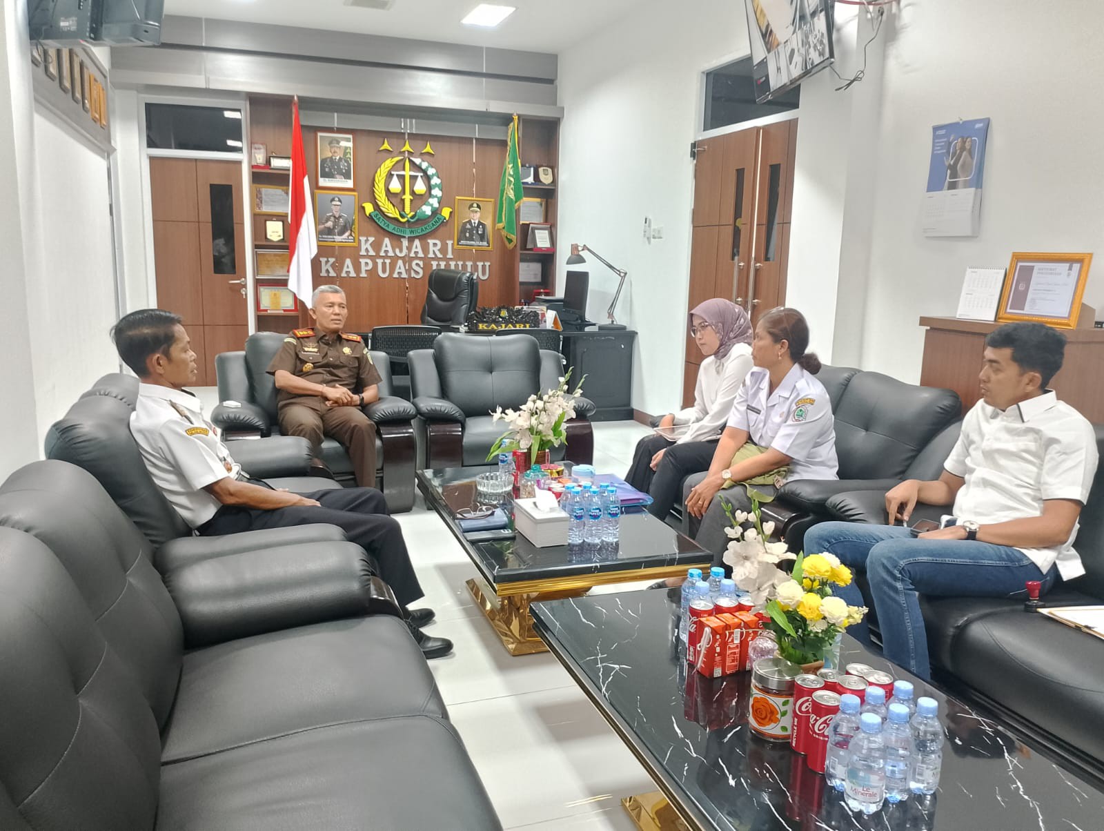MoU Pelayanan Terpadu Antara Kejari Kapuas Hulu, Dukcapil Kapuas Hulu dan Desa Ariung Mendalam