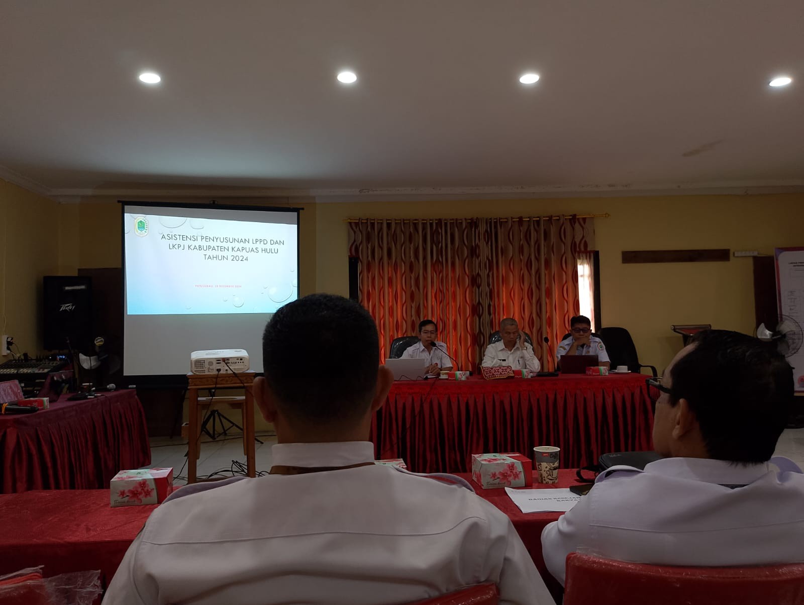 Disdukcapil Kapuas Hulu Hadiri Asistensi Penyusunan LPPD dan LKPJ Tahun 2024