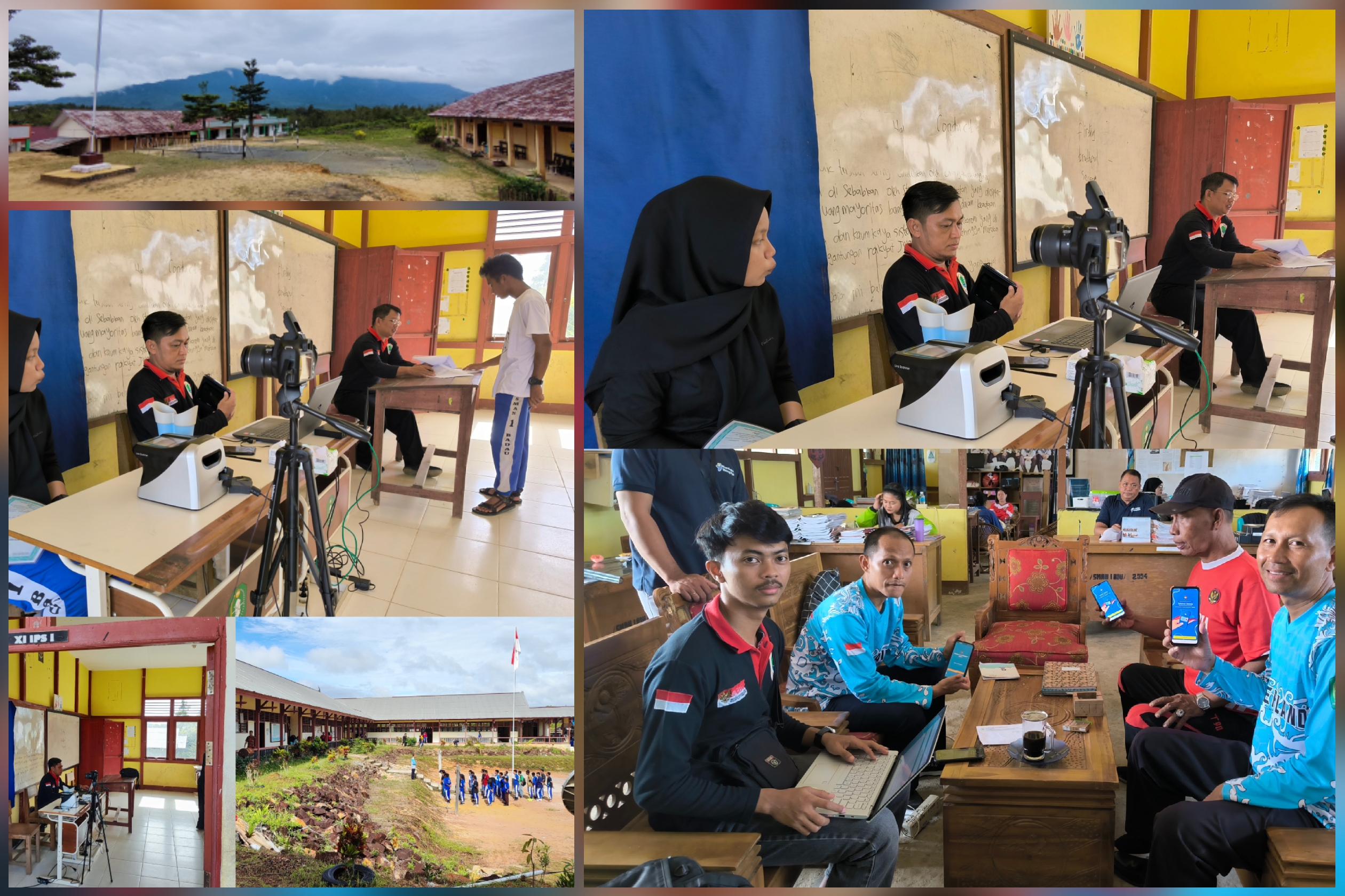 Perekaman dan Aktivasi IKD di SMAN 1 Badau