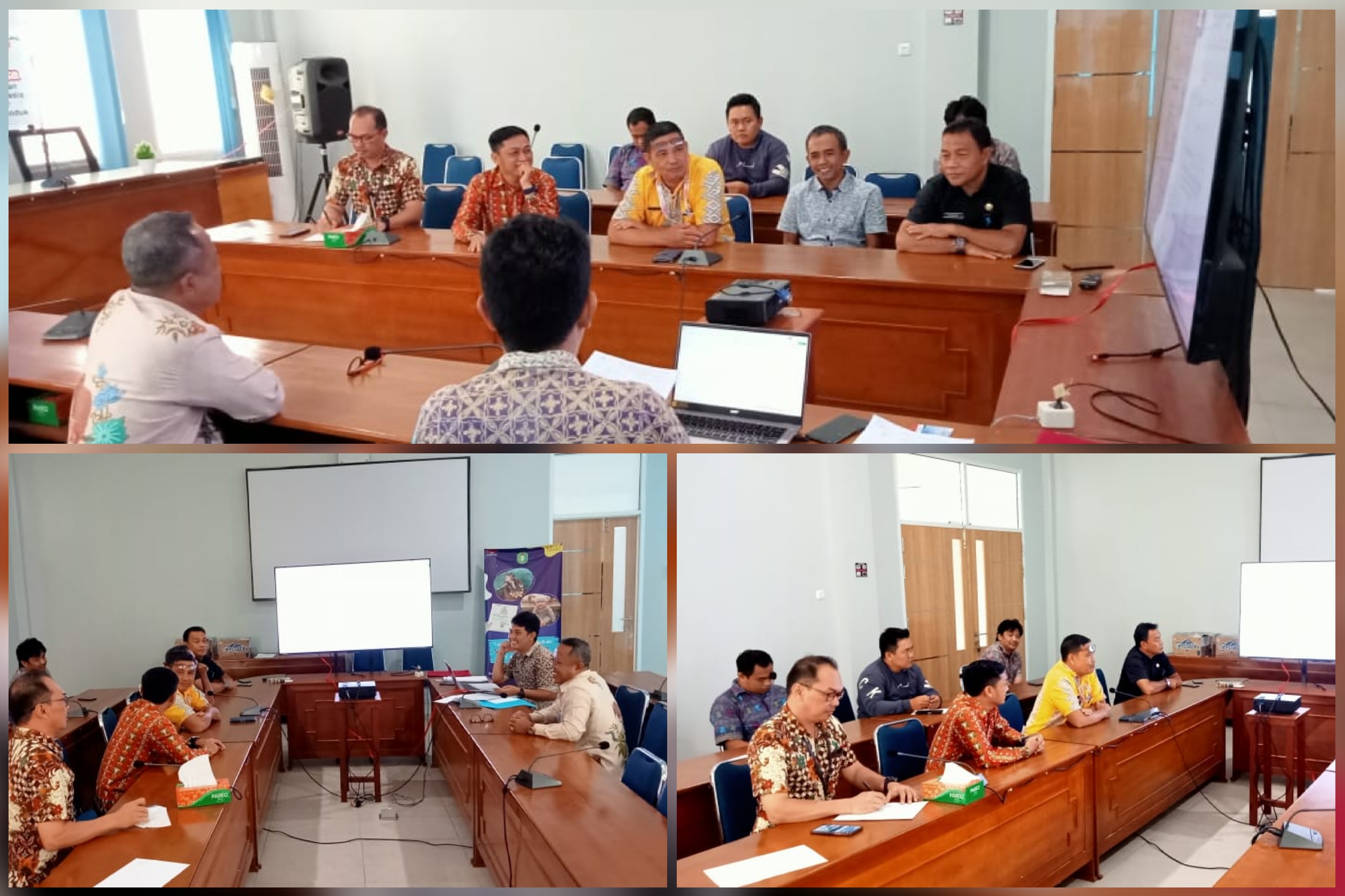 Sekretariat dan 3 Bidang Disdukcapil ikuti Pembinaan dan Evaluasi Kearsipan