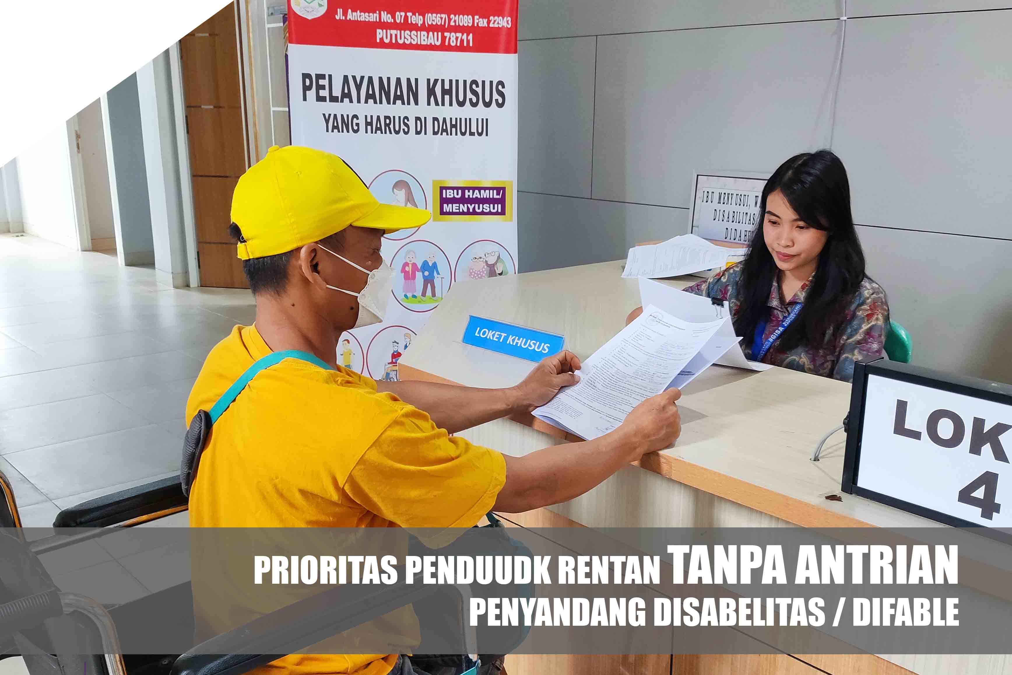 prioritas penduduk rentan - penyandang disablitas/difable