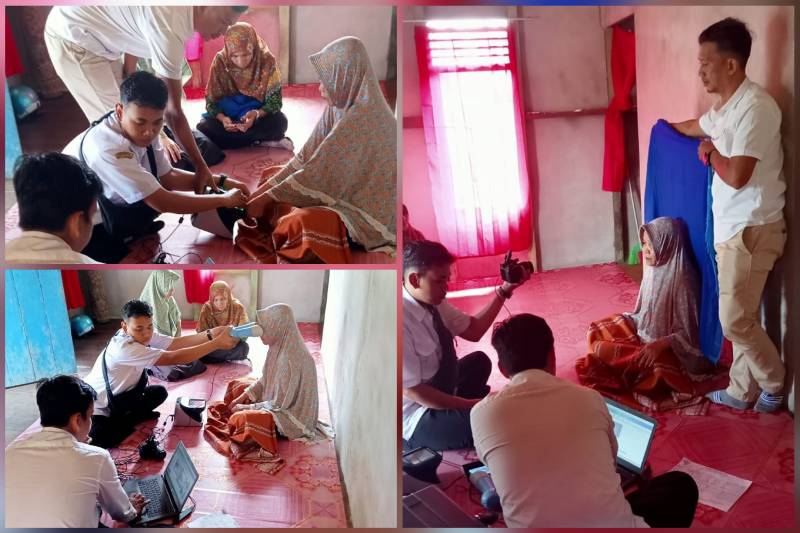 Pelayanan Jemput Bola Khusus - perekaman Lansia, pesakit keras, difable
